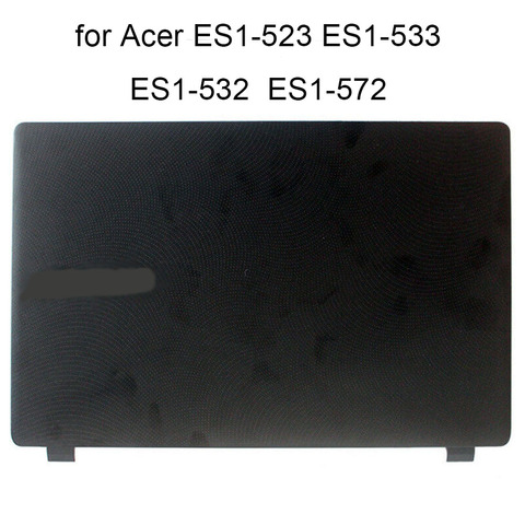 Cadres d'ordinateur portable pour Acer Aspire ES1-523 ES1-533 532 ES1-572 pièce de réparation LCD couverture arrière lunette avant noir et gris nouveau 60.GD0N2.002 ► Photo 1/6