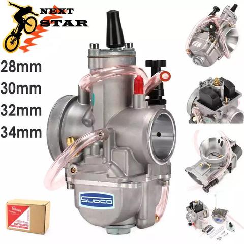 Pour Yamaha Suzuki Honda 75-250cc universel pour KOSO PWK 28 30 32 34 2T 4T pour carburateur Keihin Mikuni carburateur avec Jet de puissance ► Photo 1/6