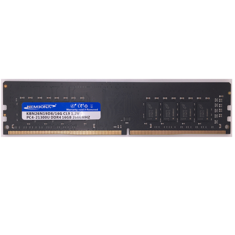 KEMBONA – mémoire de serveur d'ordinateur de bureau, modèle DDR4, capacité 16 go 16 go 16 go, fréquence d'horloge 2666/1.2 MHZ, tension PC4-21300 V, broches 288Pin, entièrement compatible avec INTEL et A-M-D ► Photo 1/2