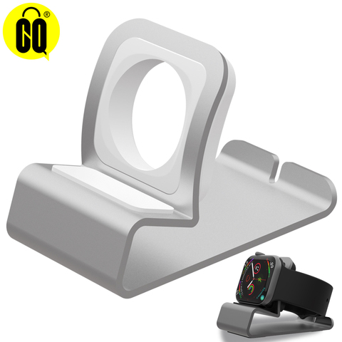 Support de charge en aluminium de Station de Dock de chargeur de support de silicium pour la série de support de montre d'apple SE/6/5/4/3/2/1 support de berceau de charge ► Photo 1/1