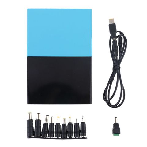 USB 5.5x2.1mm 12V-24V sortie réglable 12x18650 batterie bricolage chargeur Mobile pour ordinateur portable téléphone portable routeur tablette LED ► Photo 1/6