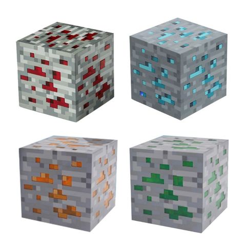 Lampe Cube créative alimentée par batterie, 4 couleurs en option, jouets, décoration de la maison, cadeau pour enfants, AXYC ► Photo 1/5