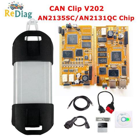 Can Clip V202 – outil de Diagnostic pour Renault Golden AN2131QC, lecteur de Code OBD2, version la plus récente ► Photo 1/6