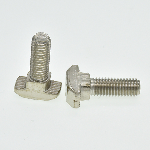 Boulon en T en aluminium, 10/5/2 pièces, M5 M6 M8 T, boulon en T pour profilés en aluminium, 20/30/40/45 ► Photo 1/2