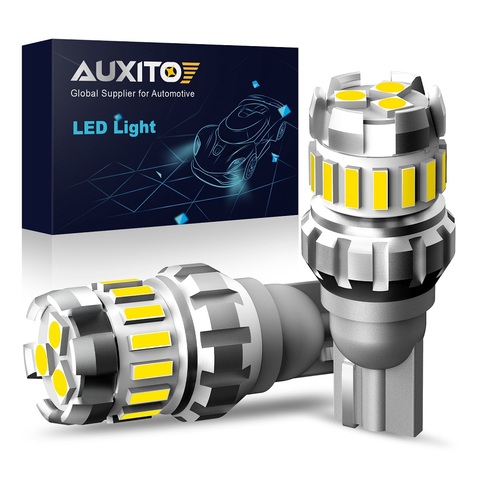 AUXITO – ampoules LED T15 W16W Canbus OBC sans erreur, feu de recul de voiture D030 Xenon blanc, 921 lm, 912, 6500K, 12V ► Photo 1/6