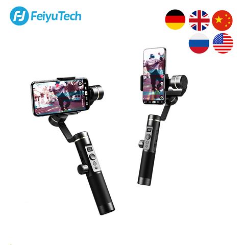 FeiyuTech SPG2 cardan 3 axes stabilisateur de poche pour Smartphone iPhone X 8 7 OPPO Samsung ViVO téléphones Smartphone résistant aux éclaboussures ► Photo 1/6