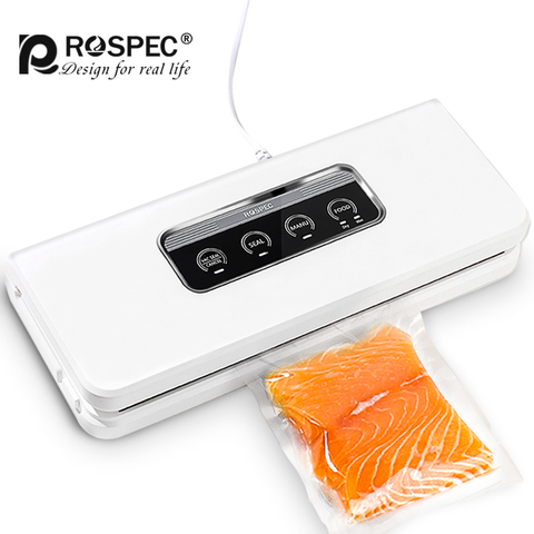 ROSPEC Scelleuse Sous Vide Automatique Gratuite Sous Vide Sacs De Cachetage de Machine D'emballage Alimentaire Stockage Packer Pour Sec Nourriture Humide Perservation ► Photo 1/6