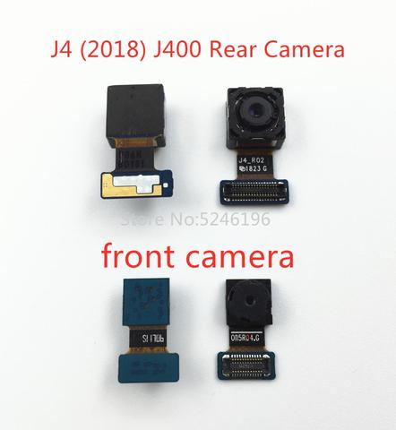 Module de caméra avant et arrière pour Samsung Galaxy J4(2022)/ J400 J400M J400G J400F, pièces de rechange avec câble flexible ► Photo 1/1