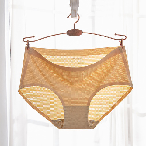 Culotte en maille respirante pour femmes, sous-vêtement Sexy, Lingerie, slip, YSM850 ► Photo 1/5