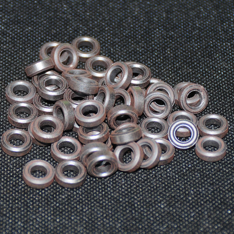 50pcs Noyau De Ferrite Filtre EMI Noyaux De Ferrite Ferrite Anneau Anti-Parasitaire Toroide Toroïdal De Bobine Ferrites Ferreux Suppression ► Photo 1/5