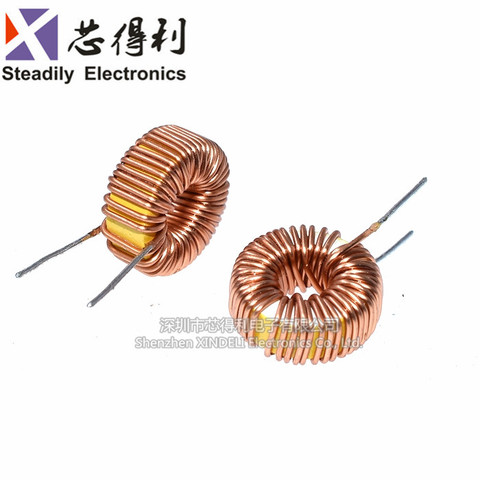 5 pcs/lot La Inducteur Toroïdal 22 33UH 100UH 47UH 470UH 3A 6A Bobine Enroulée Magnétique Lm2596 ► Photo 1/3