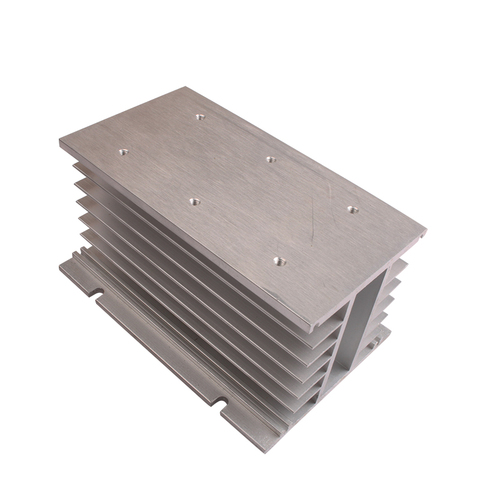 40A triphasé relais à semi-conducteurs en aluminium dissipateur thermique H-150 ssr dissipateur thermique nouveau ► Photo 1/3