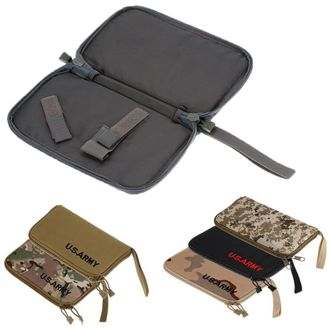 Sac pour pistolets tactique Airsoft, sac Holster Compact pour pistolets, tapis portable moyen, sac Cary, Magazine équipement de chasse ► Photo 1/6