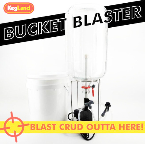 Seau Blaster, kit de lavage, pour fûts et fermenteurs ► Photo 1/6