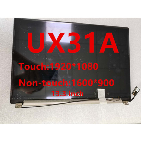 Écran tactile LCD pour ordinateur portable Asus ZenBook UX31A, 13.3 pouces, moitié supérieure, affichage à matrice LED ► Photo 1/1
