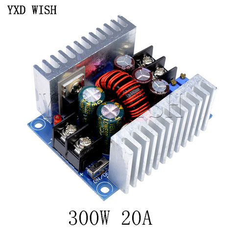 Module convertisseur abaisseur réglable 300W 20A DC-DC, régulateur de tension à courant Constant, transformateur d'alimentation, pilote LED ► Photo 1/3