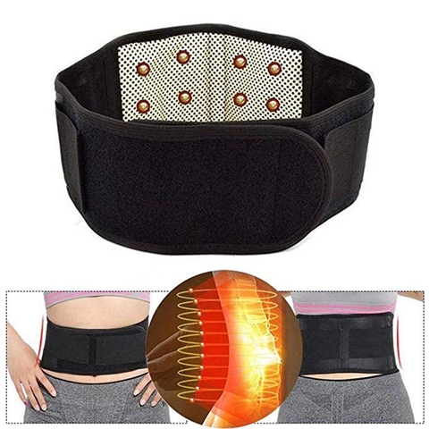 Tourmaline magnétique auto-chauffant Ceinture pour le dos Tourmaline taille produit thérapie Ceinture soutien orthèse lombaire Massage ► Photo 1/6