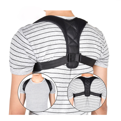 Correcteur de Posture ajustable du dos pour enfant et adulte, ceinture de soutien pour Correction lombaire, de la clavicule, de la colonne vertébrale, de l'épaule ► Photo 1/6