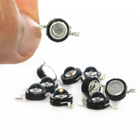 Lampe infrarouge pour la croissance des plantes, 1W 3W 5W IR, 1.4-1.6V, bande ondulée, 700 730 760 810 850 880 940 980 ► Photo 1/6