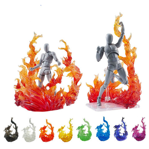 Tamashii – figurines à effet de flamme, modèle Kamen Rider Figma SHF, scènes de feu, jouets à effet spécial, accessoires ► Photo 1/6