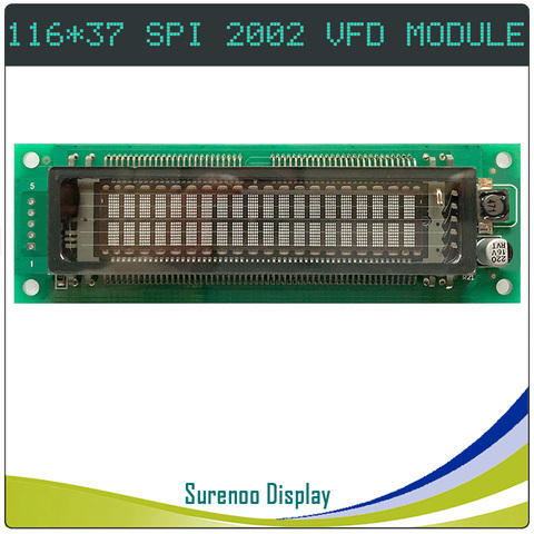 Écran d'affichage LCD 20X2 série SPI VFD, Module d'affichage Compatible avec SAMSUNG pour Arduino, 2002 202 ► Photo 1/3