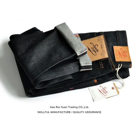 SAUCE origine 916-PI hommes jean pantalon coupe droite Denim jean pour hommes lisière Denim américain coton hommes concepteur jean pour hommes ► Photo 1/5