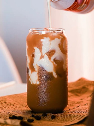 Tasse en verre de 350ml, pour boire de la bière, comme des canettes de bière ► Photo 1/6