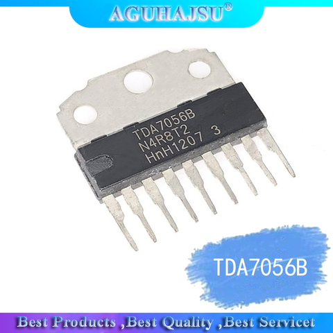 10 pcs/lot Collecteur d'origine TDA7056B TDA7056A TDA7056 amplificateur audio ZIP9 ► Photo 1/2