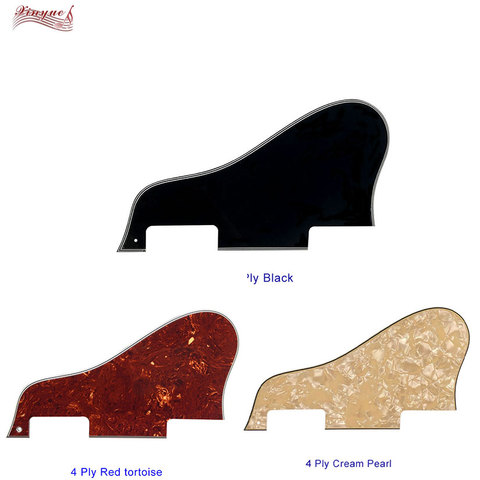 Pleroo-pickgaurd pour guitare personnalisée one hole ES 335 court, guitare de Jazz Archtop, Pickguard, plaque griffée ► Photo 1/6