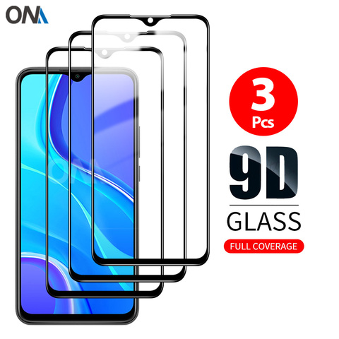 Protecteur d'écran pour Xiaomi Redmi 7 7A 8 8A 9 9A verre trempé couverture complète Film de Protection en verre pour Xiaomi Redmi 9C ► Photo 1/6