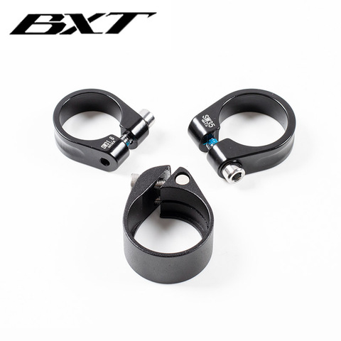 Collier de serrage de tige de selle de vélo, 31.8/34.9/37mm, en alliage d'aluminium, pour Tube de selle de vtt et de route ► Photo 1/6