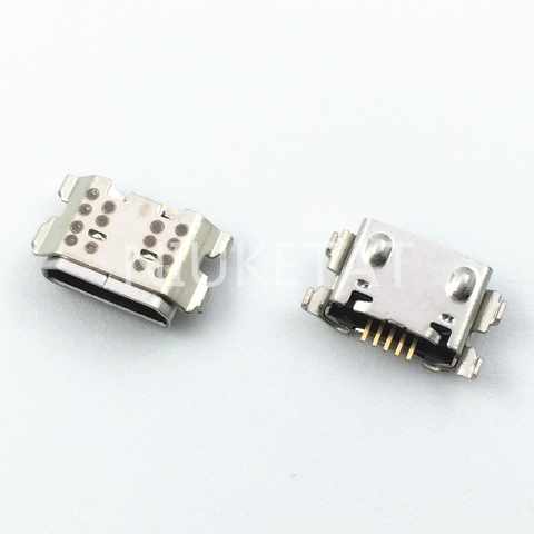 100 pièces Micro USB 5Pin prise connecteur prise données port de charge queue prise pour Samsung Galaxy A01 A015 A015F/DS Mini prise USB ► Photo 1/1