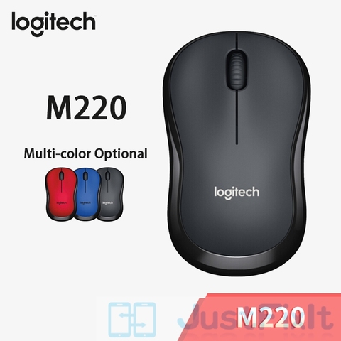 Logitech – souris de jeu sans fil M220, 2.4GHz, silencieuse, périphérique optique ergonomique de haute qualité pour PC, compatible Mac OS/windows 10/8/7 ► Photo 1/6