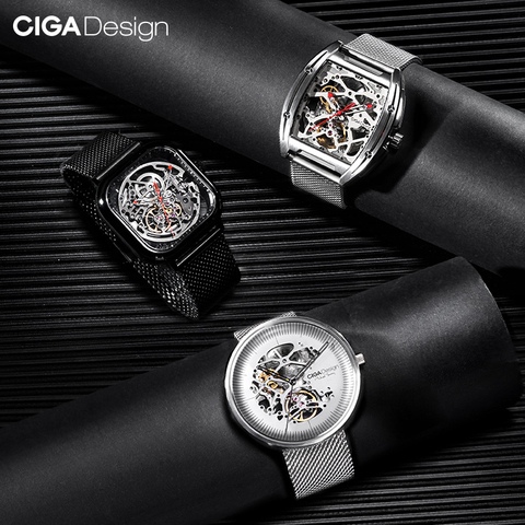 CIGA DESIGN – bracelet de montre en acier inoxydable, pour montre-bracelet mécanique ► Photo 1/6