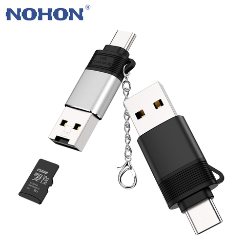 Adaptateur de carte mémoire micro SD/TF | Téléphone, Type c usb 3.0 otg, lecteur de carte mémoire, processeur, micro SD, microsd, lecteur de carte, ordinateur portable ► Photo 1/6