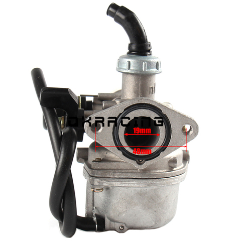 Carburateur PZ19 19mm, pour keihi 50cc 70cc 90cc 110cc moteur Quad ATV 4 roues Buggy Pit Dirt Bike ► Photo 1/6