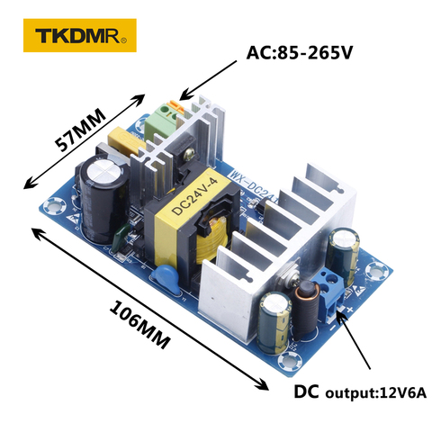Module d'alimentation carte commutateur AC-DC interrupteur carte d'alimentation AC100-240V à cc 5V12V 15V 24V 36V 48V 1A 2A 3A 4A 5A 6A7A8A 9A ► Photo 1/6