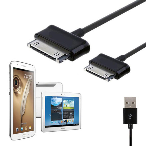 Chargeur USB câble de données pour Samsung galaxy tab 2 3 Note P1000 P3100 P3110 P5100 P5110 P7300 P7310 P7500 P7510 N8000 ► Photo 1/3