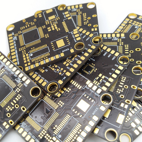 20 pièces plaqué or F4 F7 contrôle de vol PCB soudure pratique carte de Circuit imprimé pour RC Drone modèle FPV course débutant Tyro ► Photo 1/4