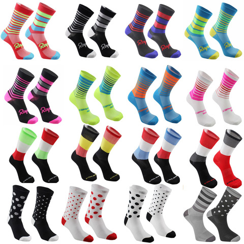 Pro team – chaussettes de cyclisme pour hommes et femmes, respirantes, de haute qualité, pour vtt, vélo de route, sport de plein air, de course, nouvelle collection 2022 ► Photo 1/6