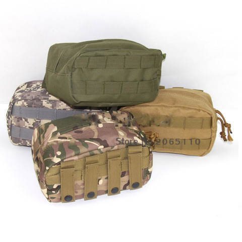 Tactique MOLLE taille sac extérieur utilitaire outils sac téléphone pochette pour ceinture/gilet noir sable vert cp Multicam ► Photo 1/6