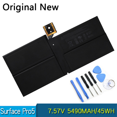 Batterie d'origine pour Microsoft Surface Pro 5 1796 DYNM02, 7.57V, 5940mAh, 45wh, nouvelle collection ► Photo 1/2