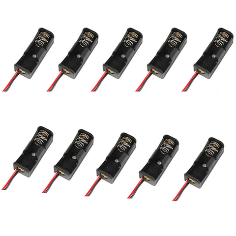 Boîte de support de batterie 12V, 5 pièces, boîtier noir pour batterie 23A /A23, MN21 MS21 ► Photo 1/6