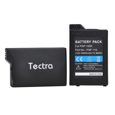 Batterie pour console de jeu Sony PlayStation PSP110, Portable, 3.6V, 3600mAh, 1 pièce ► Photo 1/6