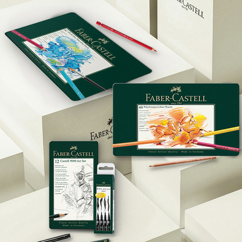 Faber Castell – crayons De couleur polychromes/albrech duer, à l'huile/aquarelle/soluble dans l'eau, ensemble De 60/120 couleurs, peinture Lapis De Cor ► Photo 1/6