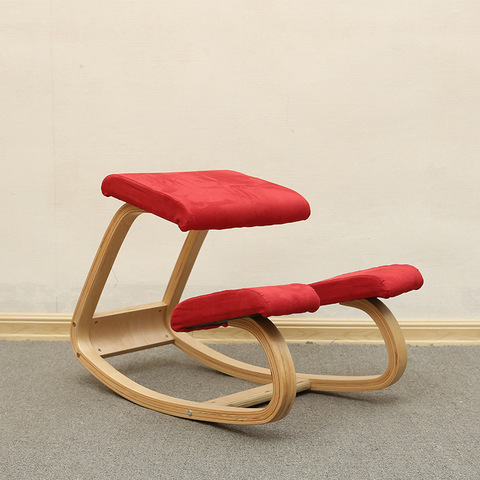 Joylove Original ergonomique à genoux chaise tabouret maison mobilier de bureau ergonomique à bascule en bois à genoux ordinateur Posture chaise ► Photo 1/1