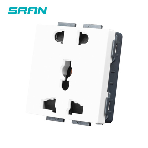 SRAN – module de fonction de prise 52*52 universel 5 broches, accessoires adaptés aux panneaux 86*86 ► Photo 1/3