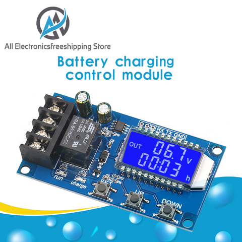 Module de contrôle de Charge de batterie au Lithium 6-60v 10A, panneau de Protection de contrôleur avec interrupteur de Protection contre les surcharges XY-L10A ► Photo 1/6