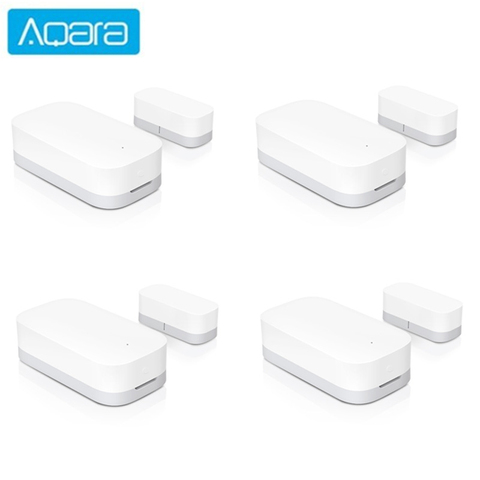 Aqara – Mini capteur intelligent de fenêtre et de porte, Zigbee, connexion sans fil, fonctionne avec l'application mi home, xiaomi mijia, maison intelligente ► Photo 1/6