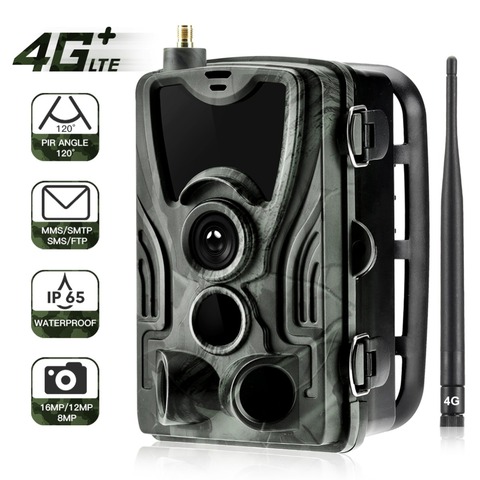 4G HC8010 LTE pour caméra de chasse 20M 1080P HD vision nocturne sentier de la faune Vision nocturne sentier thermique imageur caméras vidéo ► Photo 1/6